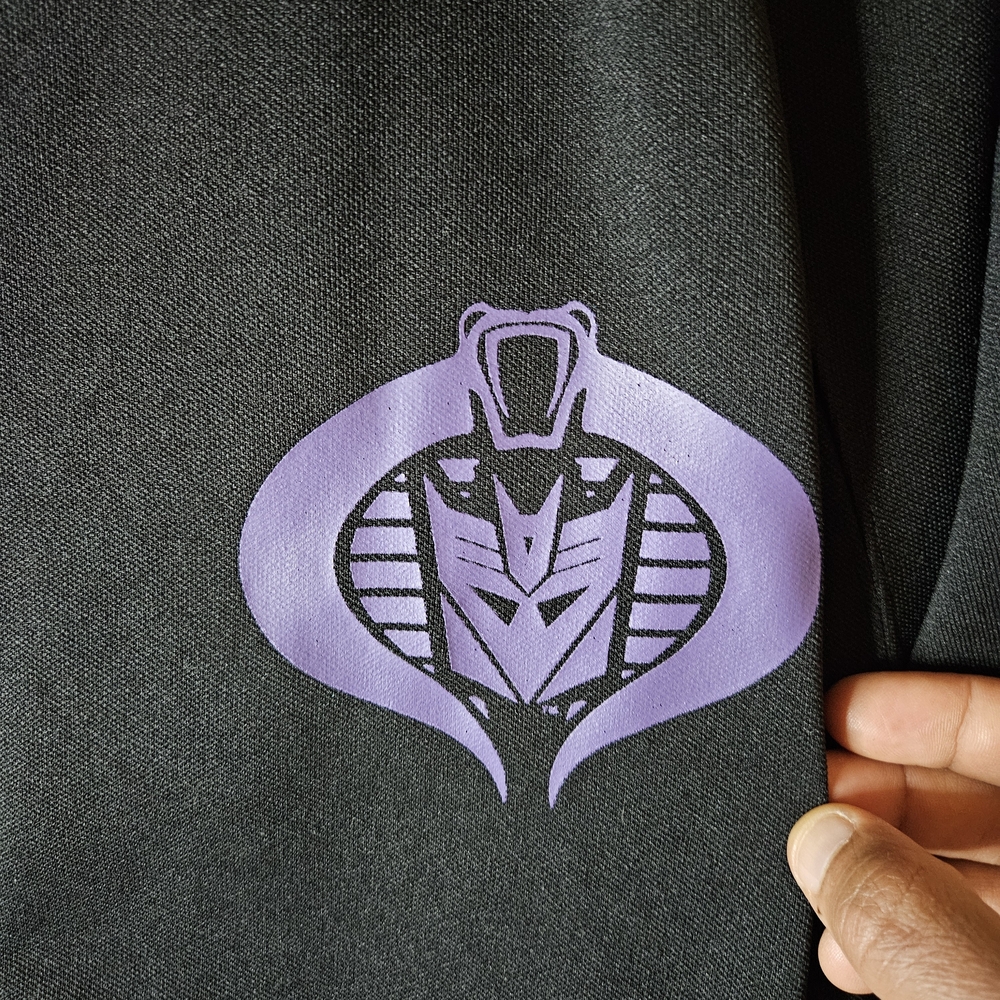 2007 Transformers Purple and Black Full Zip Track Jacket - Picture 9 of 11